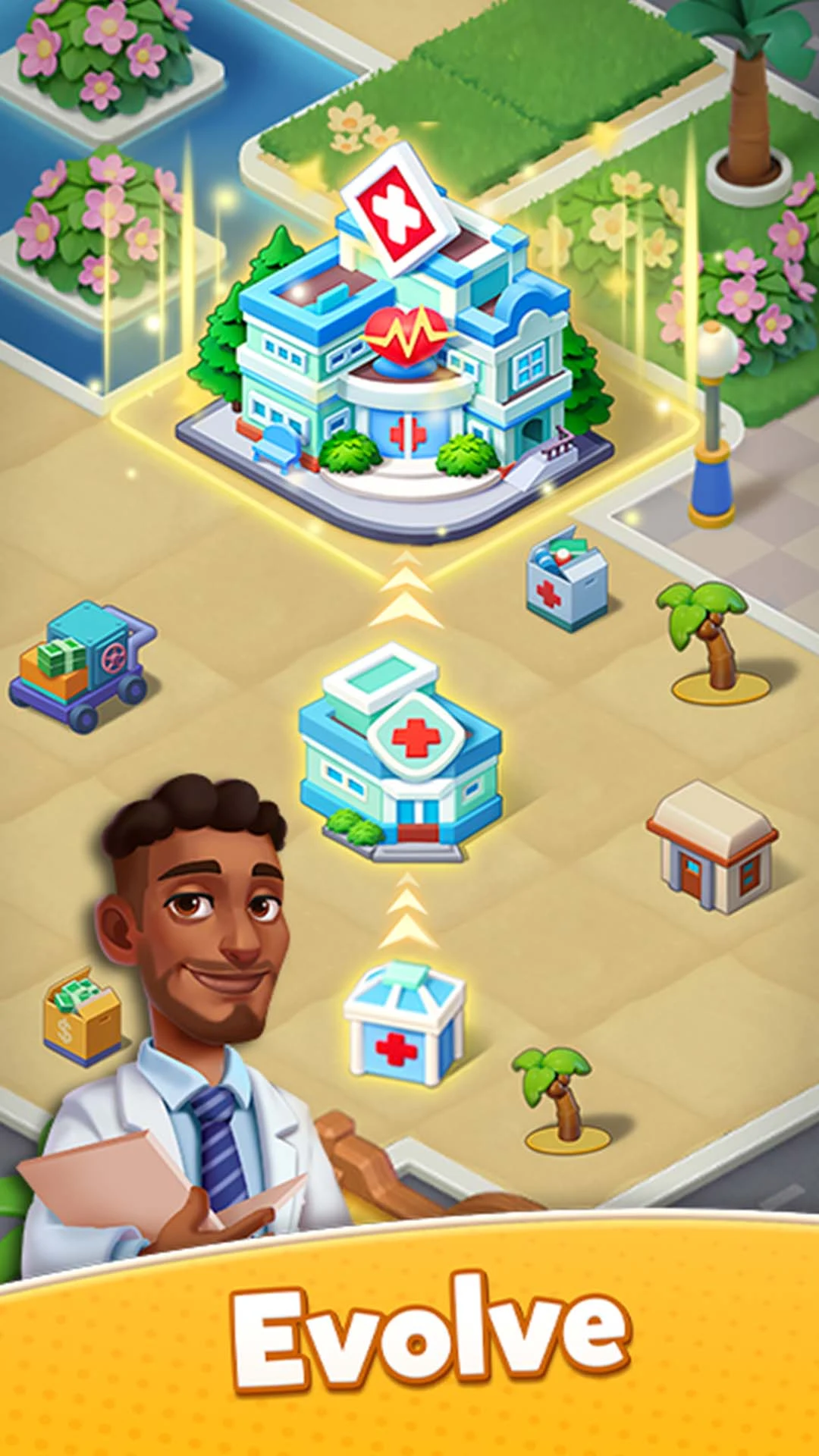 Seaside Hearts: Merge&story screenshot